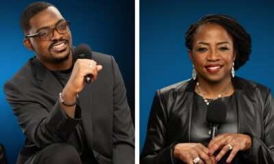 Dr. Myava and Chris Clark Jr.